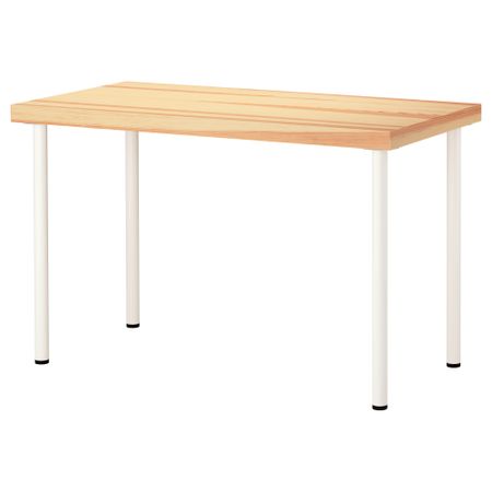 Стол ТОРНЛИДЕН / АДИЛЬС, сосна, белый (120x60 см)
