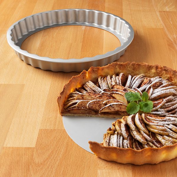 Форма для пирога, серебристый, 31 см, 1.8 л IKEA VARDVARDAGEN ВАРДАГЕН ВАРДАГЕН 202.569.95 - схема-чертеж с размерами