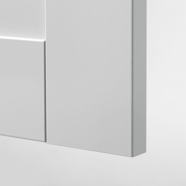 Кухня, 120x61x220 см, серый IKEA KNOXHULT КНОКСХУЛЬТ 993.933.34 - схема-чертеж с размерами