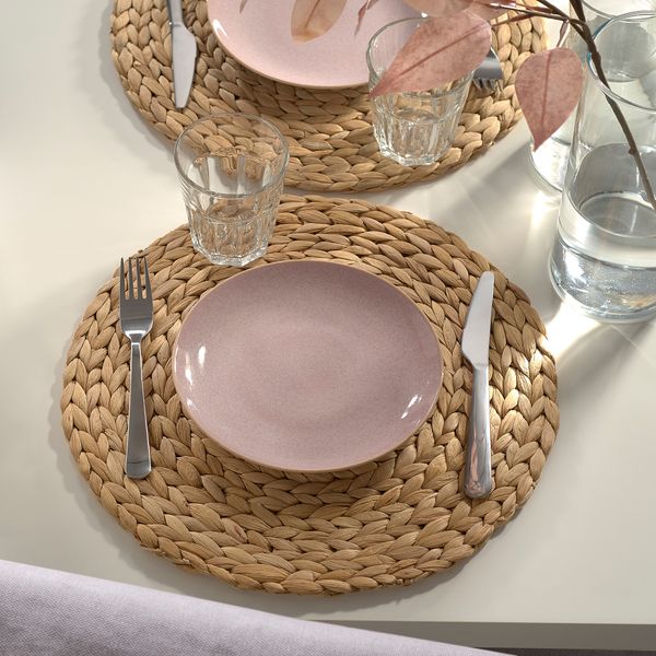 Тарелка десертная, полированный розовый, 20 см IKEA FÄRGKLAR ФЭРГКЛАР 205.864.44 - фото 4