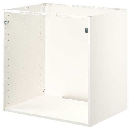 METOD Напольный шкаф д/встр техники/мойка - белый 80x60x80 см