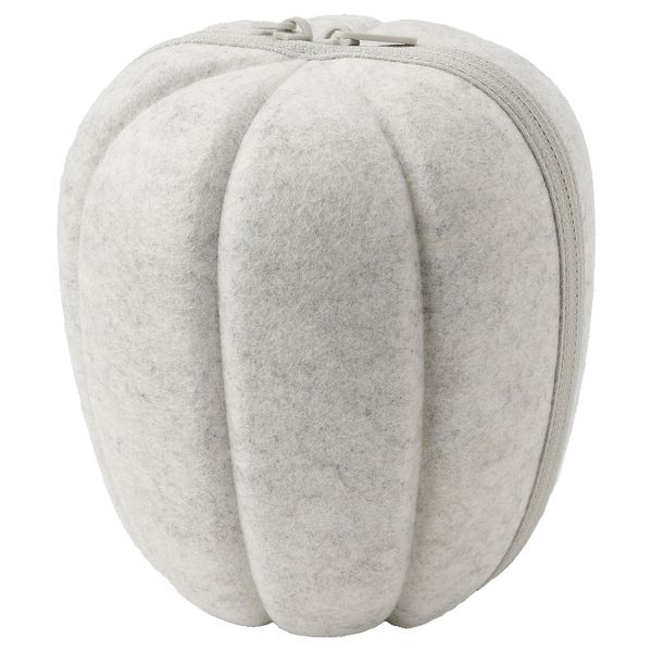 Декоративная тыква, фетр серый IKEA HÖSTKVÄLL ХЁСТКВЭЛЛ 404.975.45 - фото 1