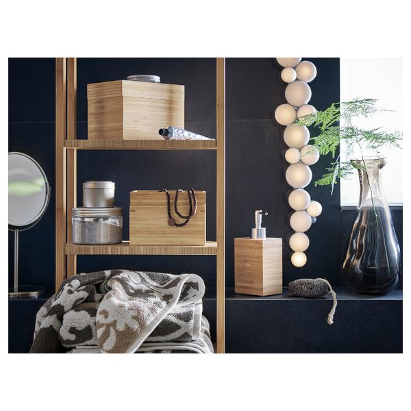 Дозатор для жидкого мыла, бамбук IKEA DRAGAN ДРАГАН 603.695.61 - фото 3