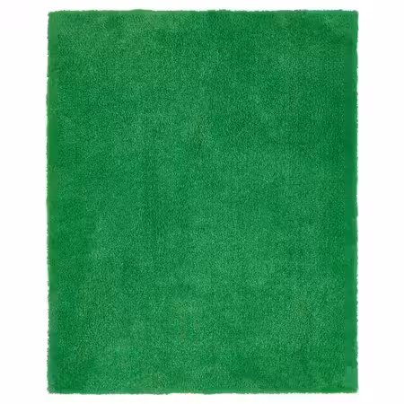 SKOGSDUVA СКОГСДУВА Ковер, длинный ворс - зеленый 133x160 см