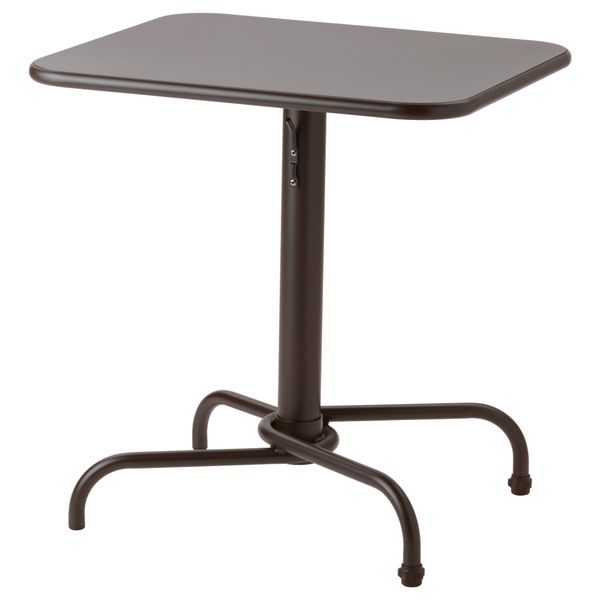 Садовый стол ТУНХОЛЬМЕН, темно-коричневый (58x69 см) - фото 1