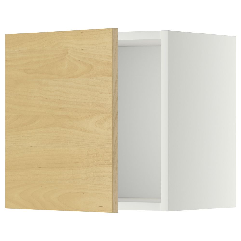 Шкаф навесной МЕТОД, белый, Тингсрид береза - схема-чертеж с размерами