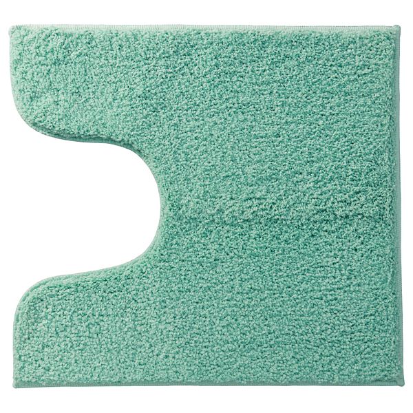 Коврик в туалет ГРОШЁН, зелено-синий (55x60 см) - фото 1
