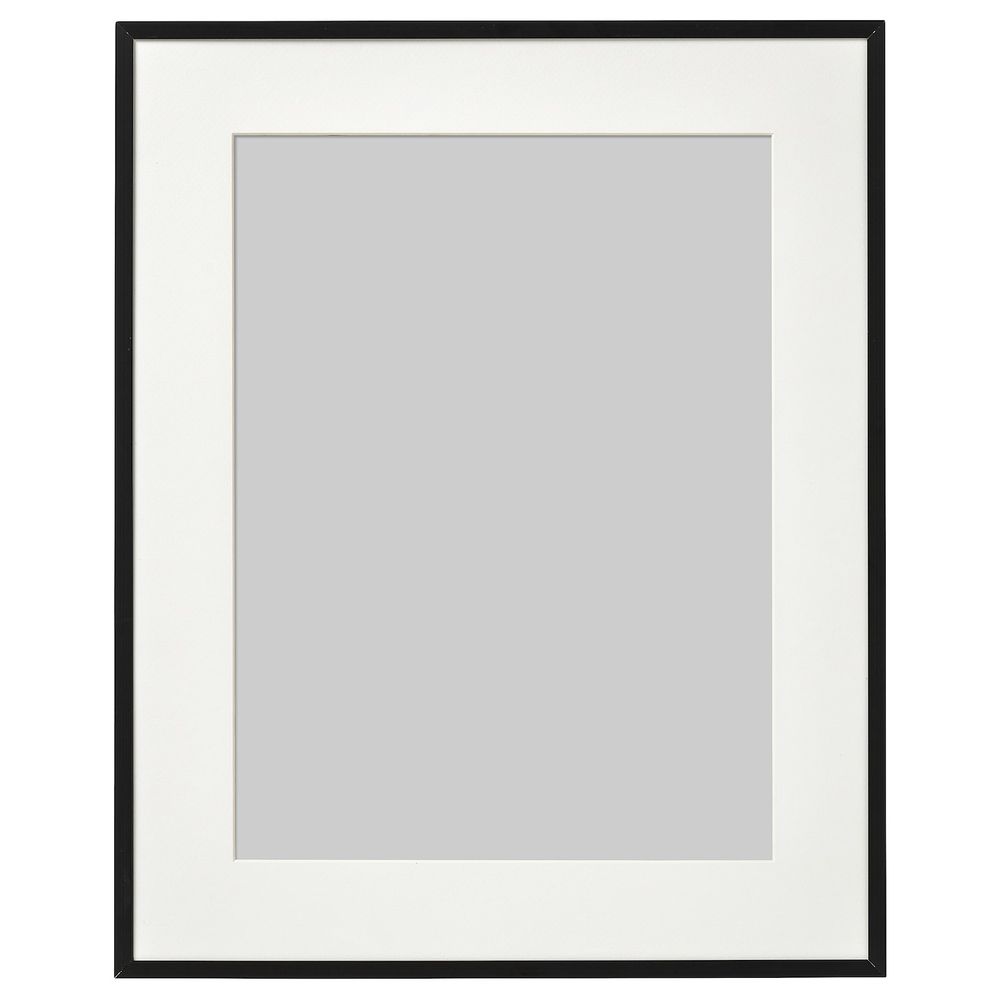 Рама, черный 40x50 см IKEA LOMVIKEN ЛОМВИКЕН 603.817.23 - фото 1
