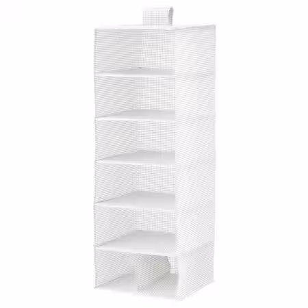 STUK Модуль для хранения/7 отделений - белый/серый 30x30x90 см