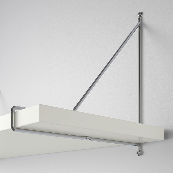 Консоль, хромированный 30x30 см IKEA PERSHULT ПЕРСГУЛЬТ 804.334.29 - схема-чертеж с размерами