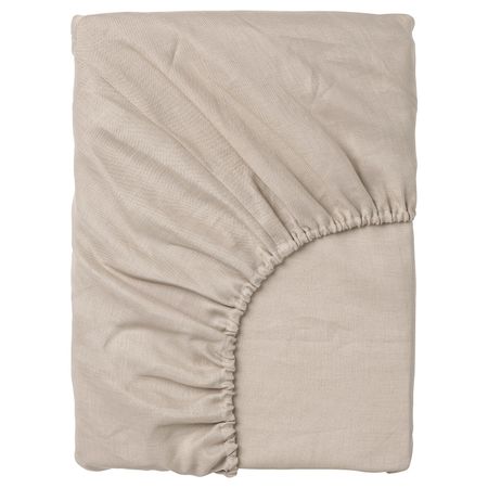 Простыня натяжная, неокрашенный, 180x200 см IKEA ПУДЕРВИВА 204.066.69