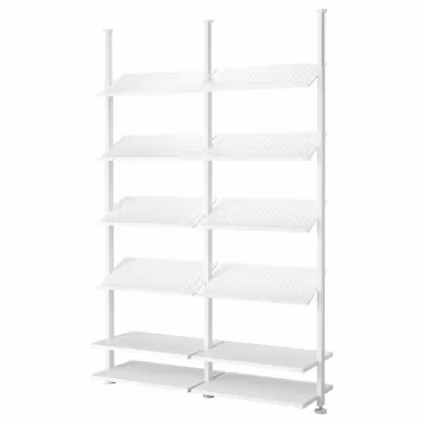 ELVARLI Открытая комбинация д/хранения - белый 175x51x222-350 см - фото 1