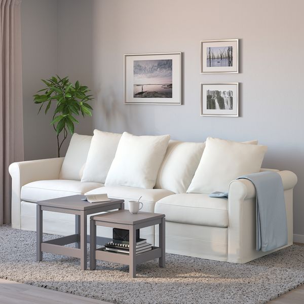 3-местный диван-кровать, Inseros белый IKEA GRÖNLID 395.365.43 - фото 4