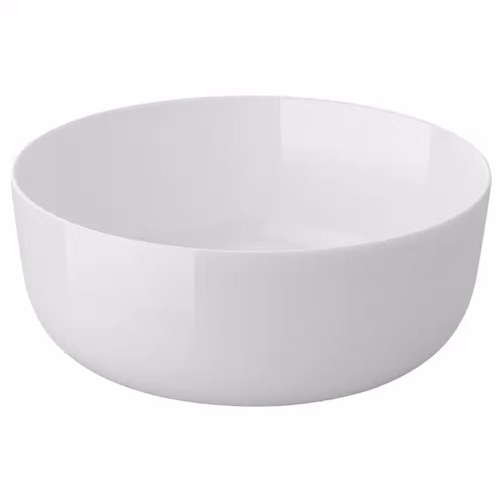 VITBLECKA ВИТБЛЕККА Сервировочная миска - белый 18 см - фото 1