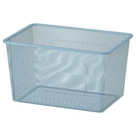 TROFAST Сетчатый контейнер - серо-синий 42x30x23 см