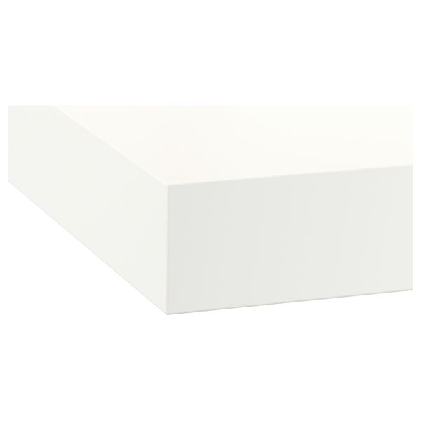 Столешница под заказ, 63.6-125x7.7 см, белый, ламинат IKEA DEJE 503.455.56 - фото 3