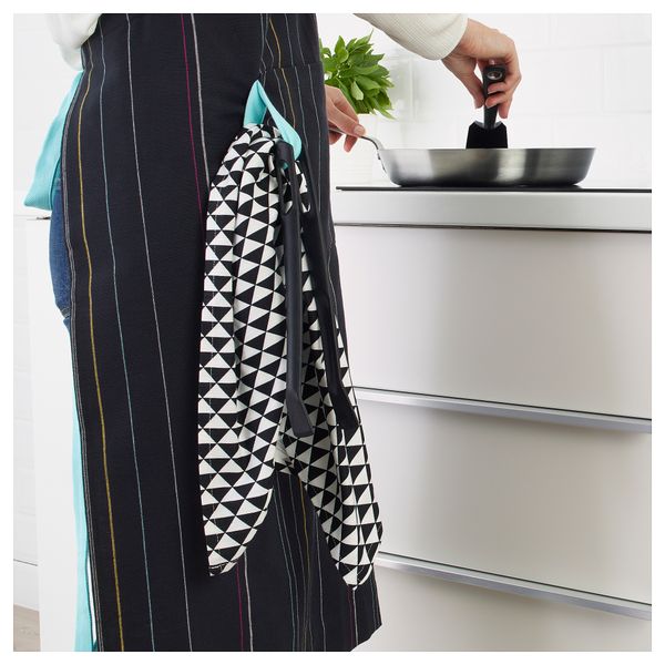 Фартук СОММАР 2018, черный в полоску - фото 2