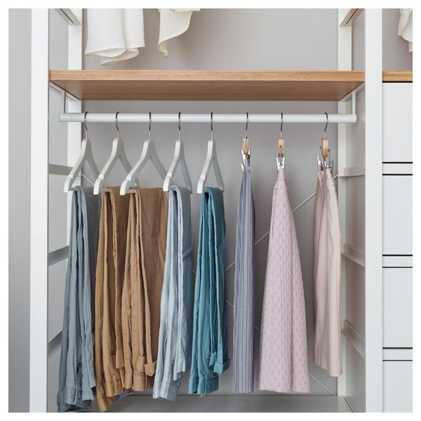 3 секции ЭЛВАРЛИ, белый, бамбук (205x55x216 см) - фото 3