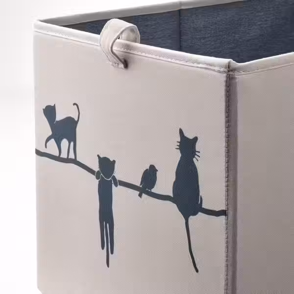 BARNDRÖM Коробка - бежевый 26x37x26 см - фото 3