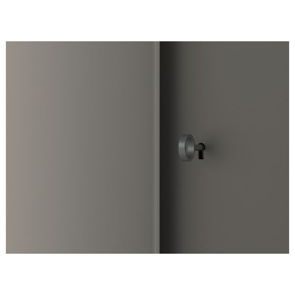 Шкаф с дверями, серый 80x83 см IKEA ИВАР 203.795.57 - фото 4