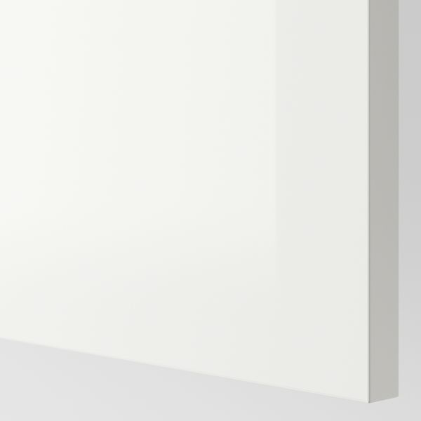 Накладная панель, глянцевый белый, 39x106 см IKEA FÖRBÄTTRA ФОРБЭТТРА 803.974.74 - фото 3