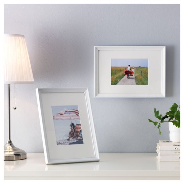 Рама КНОППЭНГ, белая морилка - фото 2