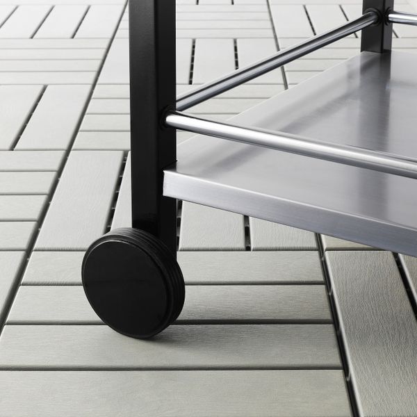 Тележка,д/сада, нержавеющая сталь IKEA KLASEN КЛАСЕН 492.289.97 - фото 4