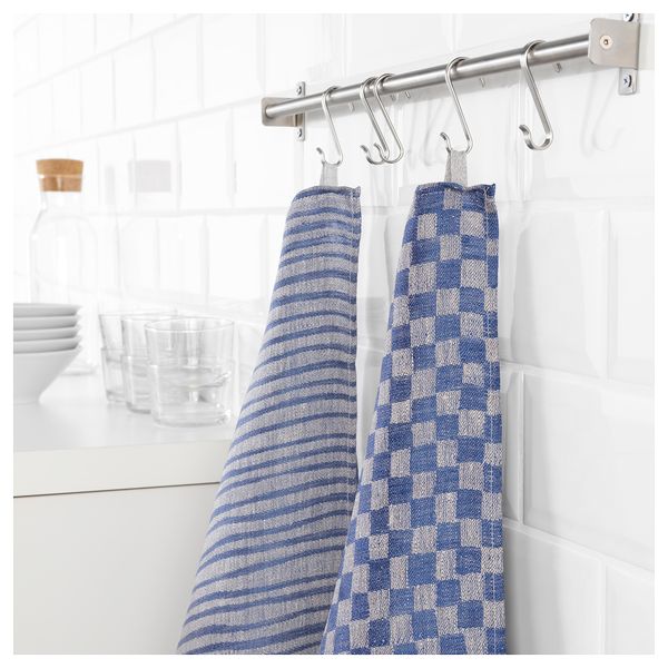 Полотенце кухонное ИНДУСТРИЕЛЛ, синий (60x60 см) - фото 1