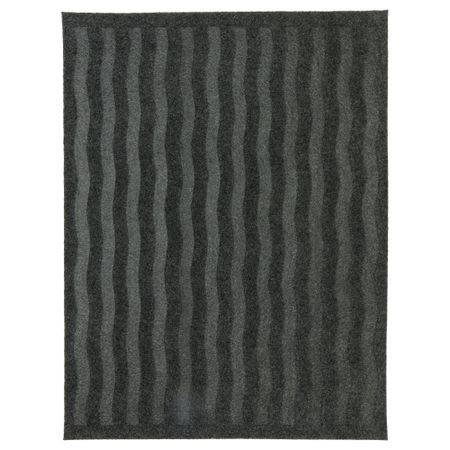 Придверный коврик ЛИНЭС, темно-серый (65x50 см)