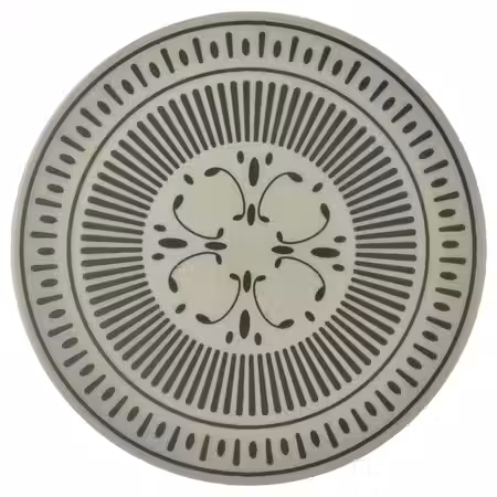 TUVIRIS ТУВИРИС Салфетка под прибор - серо-зеленый/с рисунком пластик 37 см