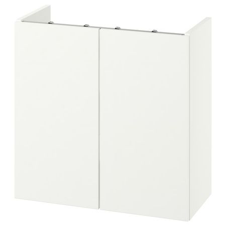 ENHET Шкаф под раковину с дверцами - белый 60x32x60 см