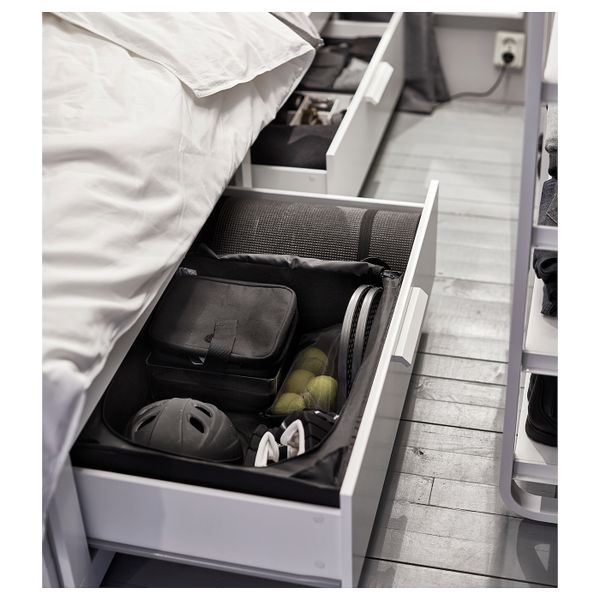 Сумка для хранения, черный 69x55x19 см IKEA СКУББ 503.889.37 - фото 4