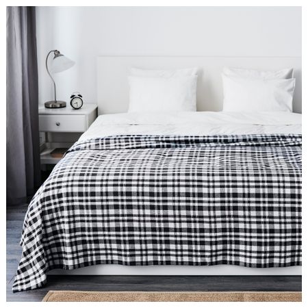 Покрывало БАКВИАЛ, черный, белый