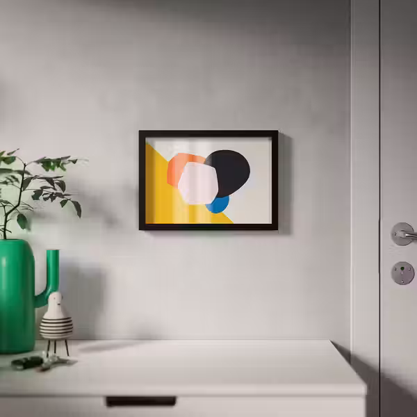 RÖDALM РЁДАЛЬМ Рама - чёрный 21x30 см - фото 2