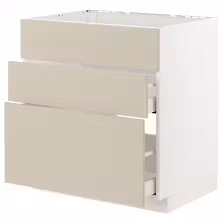 METOD / MAXIMERA Шкаф под мойку+3фасада/2ящика