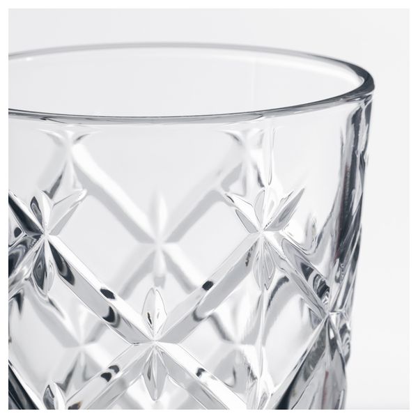 Бокал для шампанского ФЛИМРА, прозрачное стекло, с рисунком (19 сл) - фото 4