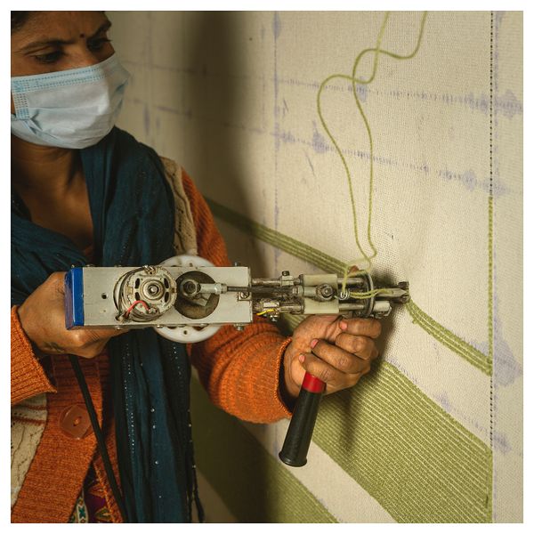 Ковер, короткий ворс IKEA MOSKITGRÄS 205.830.30 - фото 7