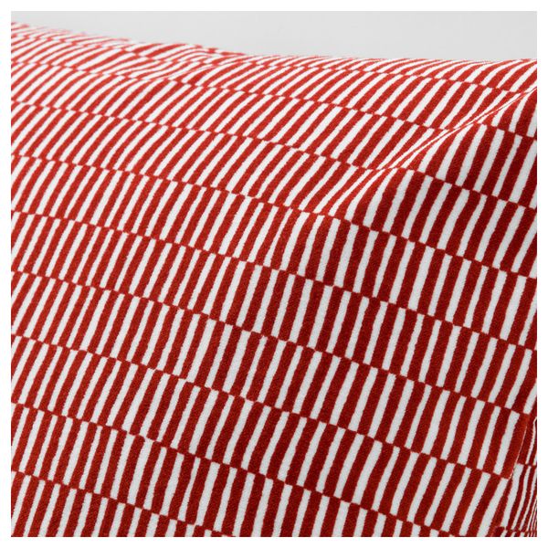 Подушка СТОКГОЛЬМ 2017, в полоску красный оранжевый, белый (50x50 см) - схема-чертеж с размерами