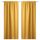 Гардины, 1 пара ВИЛБОРГ, желтый (145x300 см)