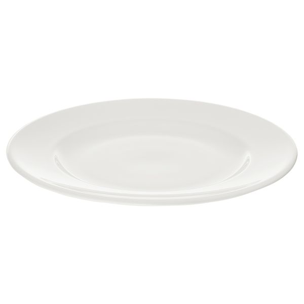 Тарелка десертная, 21 см, белый с оттенком IKEA VARDVARDAGEN ВАРДАГЕН ВАРДАГЕН 702.892.86 - фото 2