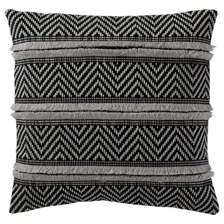 Чехол на подушку, серый-черный 50x50 см IKEA ASKBRUNMAL АСКБРУНМАЛ 004.990.18