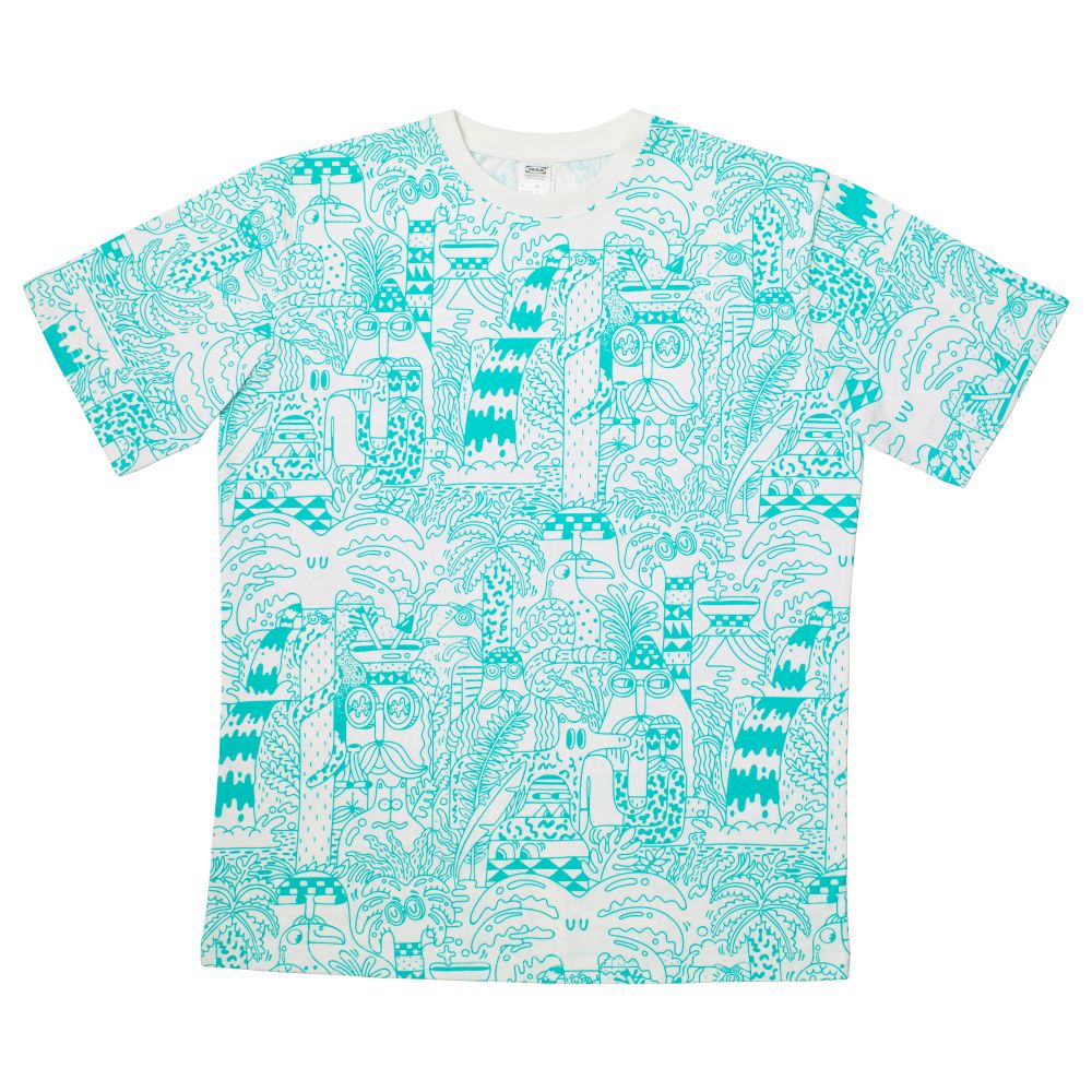 IKEA, вид спереди - схема-чертеж с размерами