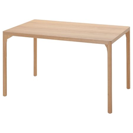 Стол обеденный, дубовый шпон 130x78 см IKEA RÅVAROR РОВАРОР 004.545.24