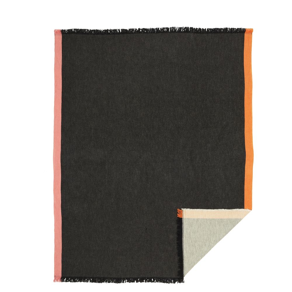 Плед, антрацит 130x160 см IKEA DEKORERA ДЕКОРЕРА 504.723.18 - фото 1