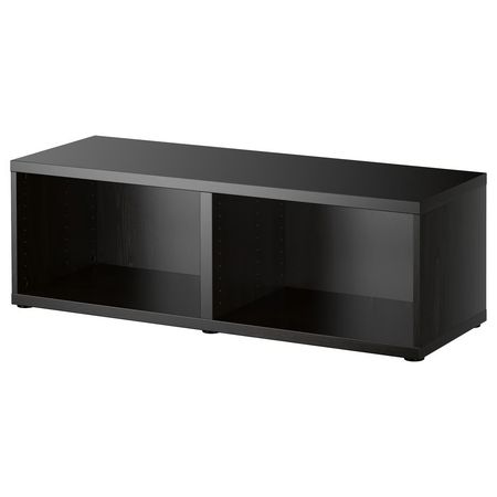 BESTÅ Каркас - черно-коричневый 120x40x38 см