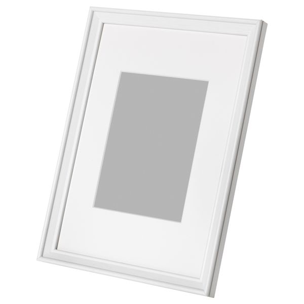 Рама КНОППЭНГ, белая морилка - фото 1