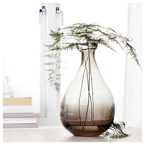 Ваза ВОРВИНД, коричневый (40 см) - фото 2