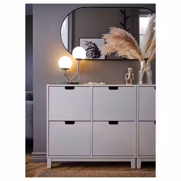 SIMRISHAMN Лампа настольная - хромированный/молочный стекло 42 см - фото 4