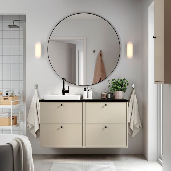 HAVBÄCK / ORRSJÖN ОРРШЁН Шкаф п-раковину/раковина/смеситель - фото 2