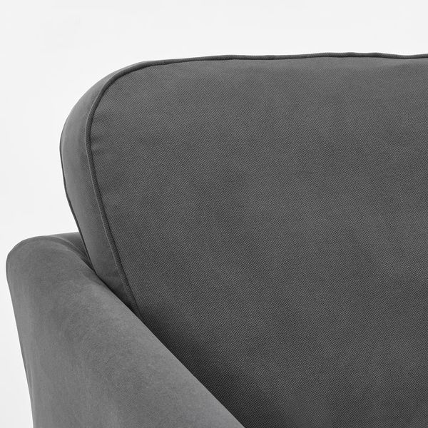 EKHOLMA 2-местный диван - Hakebo темно-серый - фото 4